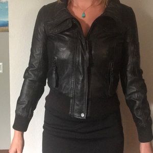 Leather jacket from Zara